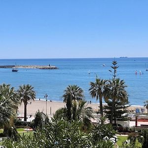 Front Beach And Swimmingpool In Benalmadena Costa